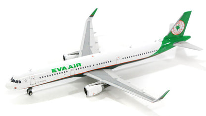 Phoenix EVA Air Taiwan new paint for Airbus A321 B-16221 1:400 Aircraft Model