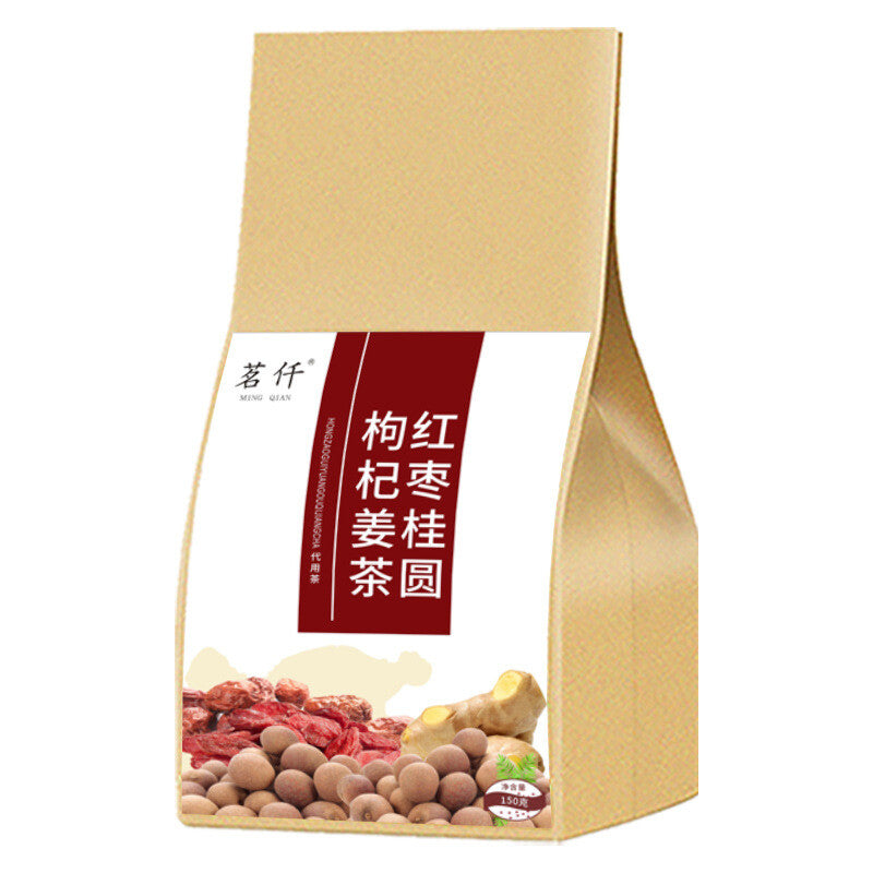Women's Herbal Tea Blend Longan Red Dates Wolfberry Ginger Menstrual Health