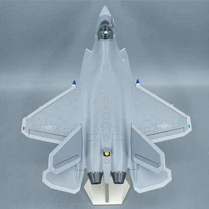 1:35 42CM AVIC J-35A Stealth Fighter Jet Plane Diecast Military Aircraft Model