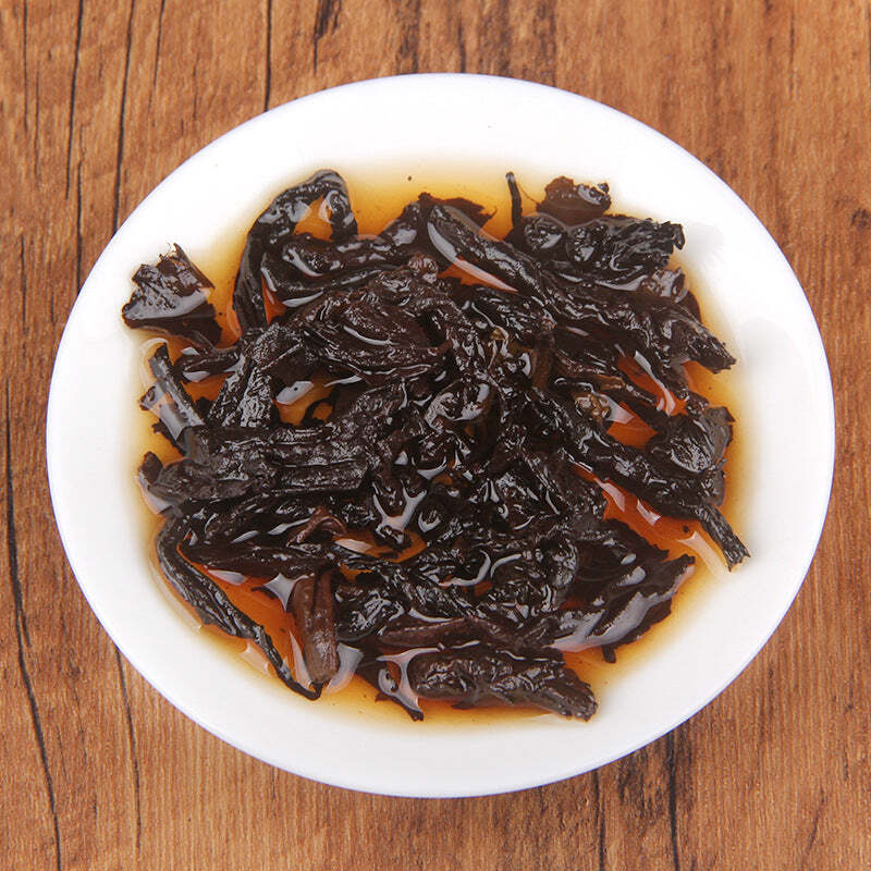 250g Menghai Ripe Puerh Tea Brick Ancient Tree Pu-erh Cooked Tea Aged Pu'er Tea