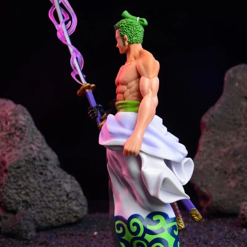 Anime One Piece Roronoa Zoro PVC Action Figure Model Collectible Statue Toy Gift