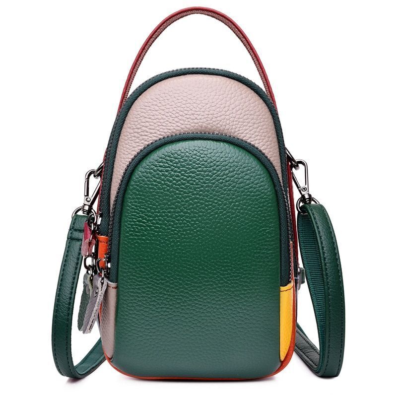 Women Handbag Leather Shoulder Bag Fashion Messenger Purse Soft Wallet Polyester