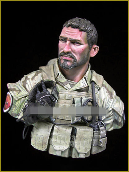 1/10 resin figure bust model garage kit US Navy Seal Soldier Bust 108 resin kit