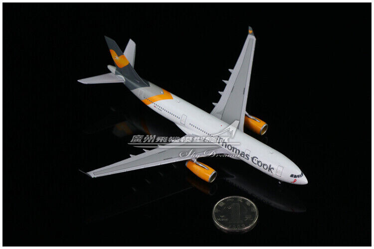 1:400 JC Wings Thomas Cook AIRBUS A330-200 Passenger Airplane Diecast Model