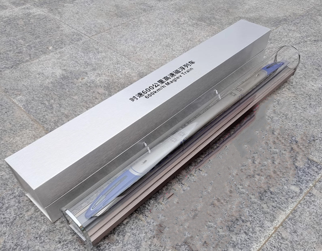 1:87 102CM 600km/h Maglve Train Magnetic Levitation Railway Diecast Model
