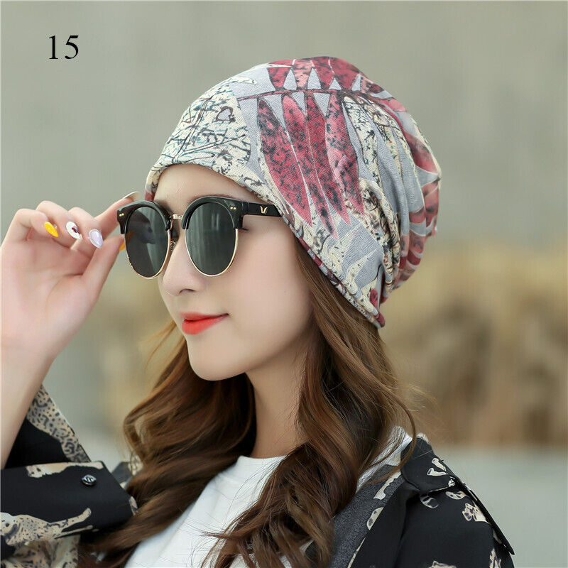 Beanie Hat Mens Ladies Womens Slouchy Warm Ski Skull Cap Hair Loss Turban Hat*US