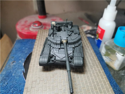 3D Printed 1/72 Ukrainian T72M2 Tank Finished Product