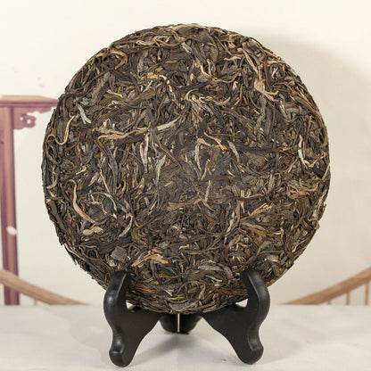 357g Yunnan 2020 Iceland Jinya Early Spring Pu'er Tea Raw Tea Cake Qizi Cake Tea