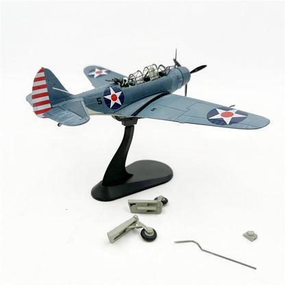 1: 72 US TBD Torpedo Assault Aircraft Model Alloy