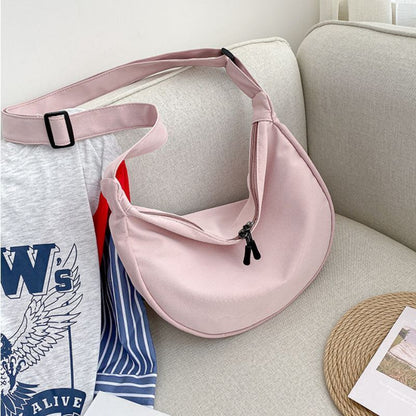 Nylon Cloth Messenger Bag Fashion Dumpling Shoulder Bags Student Crossbody Purse