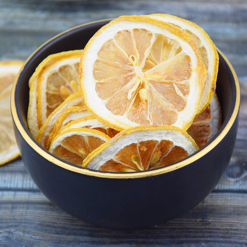 50~500g Organic Dried Lemon Slice Tea Drying Pure Citrus Limon herbal Fruit Tea