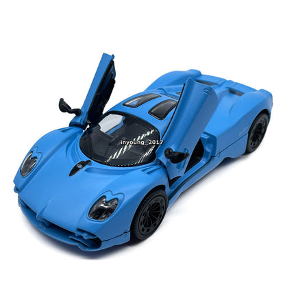 1/36 Pagani Utopia Model Car Diecast Toy Vehicle Toys for Boys Kids Gifts Blue