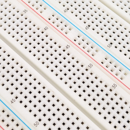 Solderless Breadboard with Metal Backplate, 3220 Tie Points, 4 Binding Posts