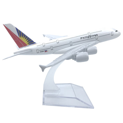 1:400 16cm A380 Philippine Airlines Plane Metal Airplane Alloy Plane Model