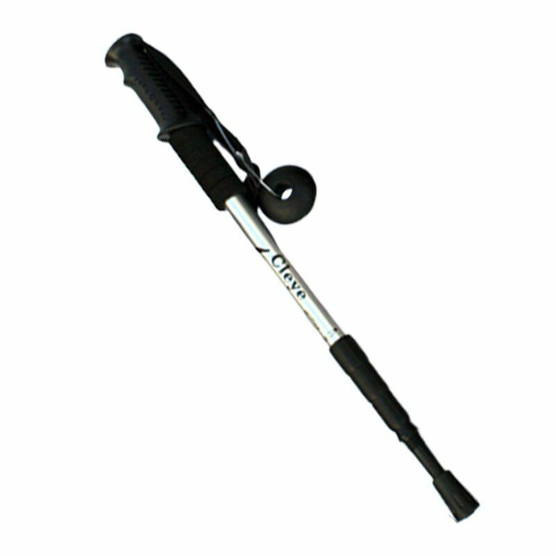 Nordic Walking Pole 4 Section Anti Shock Trekking Poles Telescopic Sticks Hiking