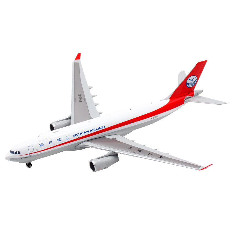 JC Wings Airbus A330-200F B-308Q Sichuan Airlines 1/400 diecast model aircraft