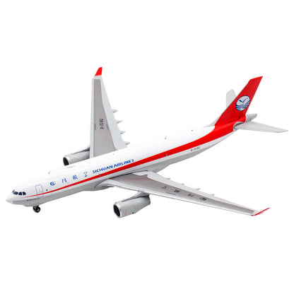 JC Wings Airbus A330-200F B-308Q Sichuan Airlines 1/400 diecast model aircraft