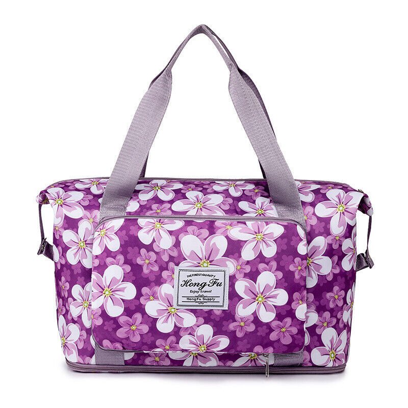 Printed Dry Wet Separation Gym Bag Extensible Waterproof Travel Sports Fitness
