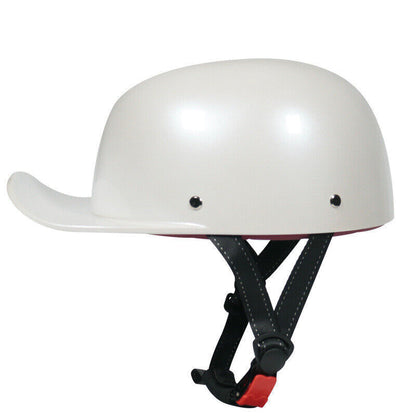 Motorcycle Helmet Baseball Cap Unisex Adults Motorcycle Half Helmet S/M/L/XL