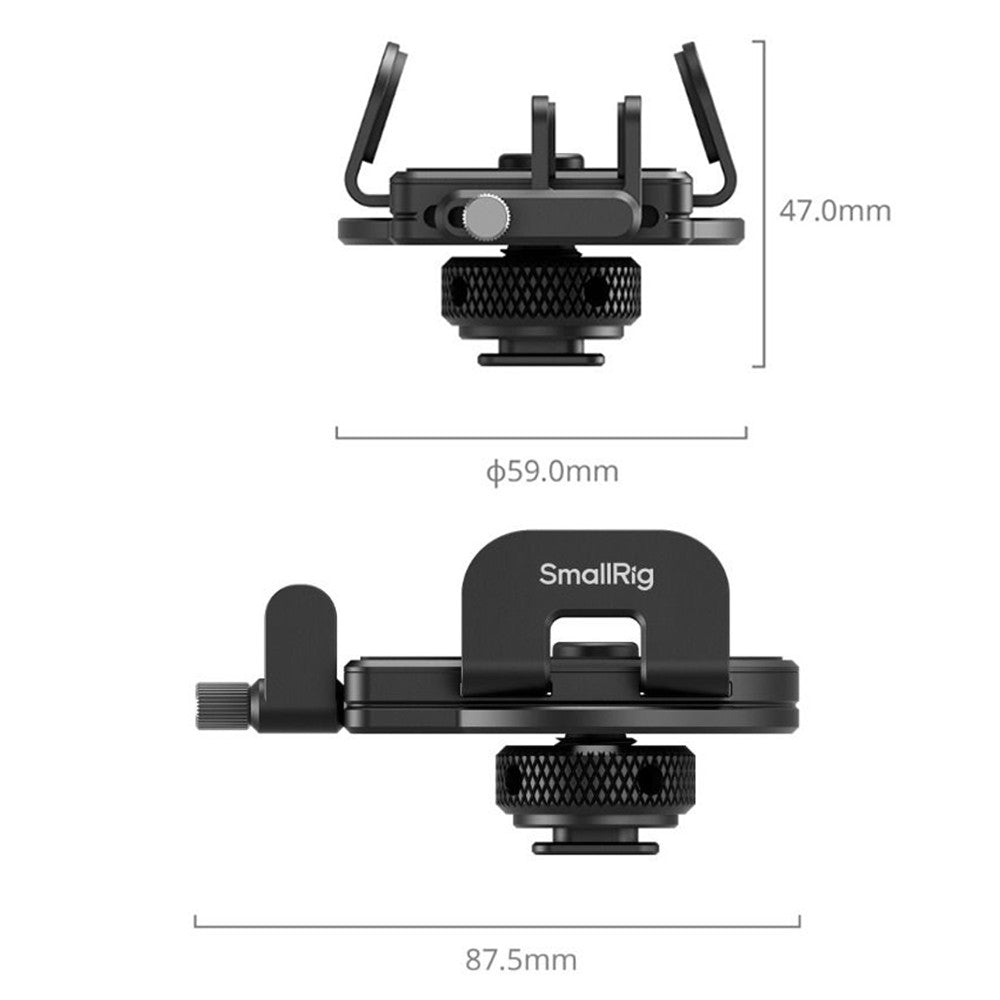 SmallRig Universal SSD Holder (Magsafe Compatible) – Cold Shoe, For T5/T7/T9