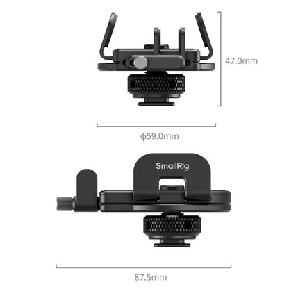 SmallRig Universal SSD Holder (Magsafe Compatible) – Cold Shoe, For T5/T7/T9