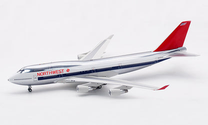 1:200 Inflight200 Northwest Airlines Boeing B747-400 Diecast Aircraft Model