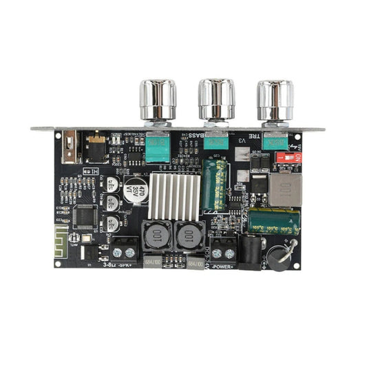 Audio Power Amplifier Board supports Bluetooth, AUX, U disk, and USB sound card