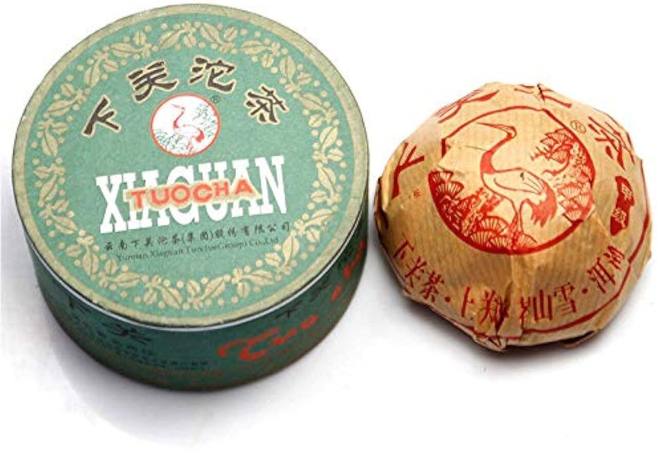 Xiaguan Jiaji Tuocha Puer Raw Class Green Boxed Packed Pu Erh China Pu-er 100g