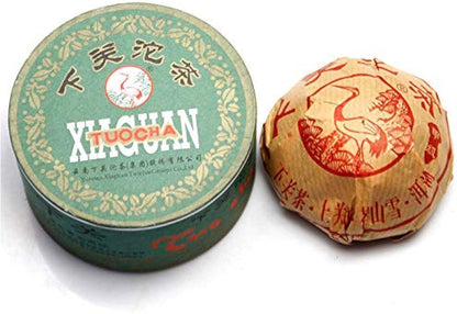 Xiaguan Jiaji Tuocha Puer Raw Class Green Boxed Packed Pu Erh China Pu-er 100g