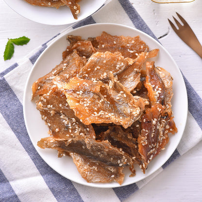 Spicy Yellow Croaker Small Fish Fry Spicy Dried Fish Slices Specialty - 500g