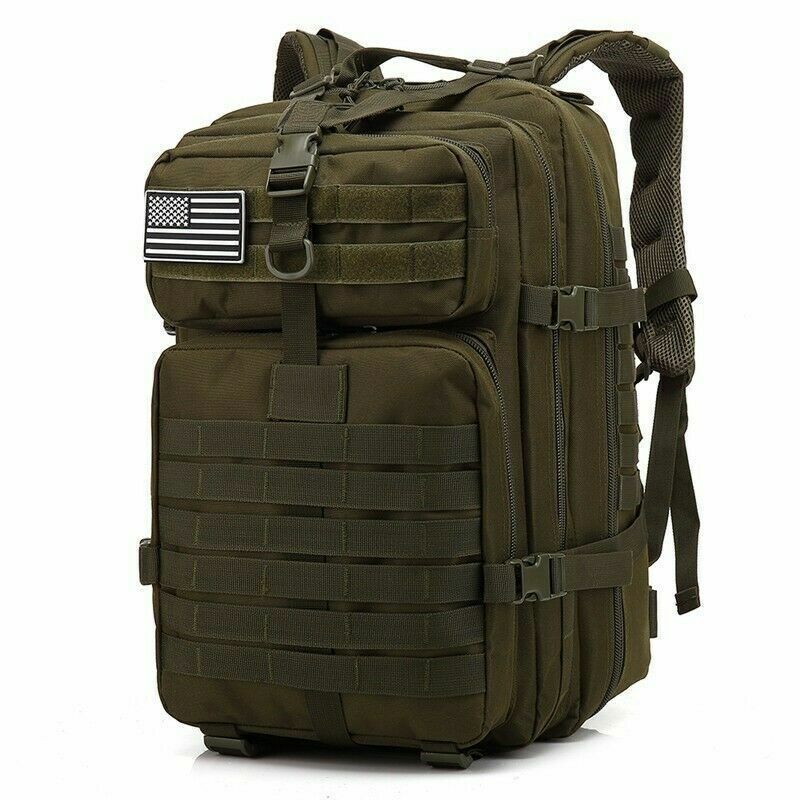 Man Army Tactical Backpacks Bags Pack Trekking Camping Hunting Bag