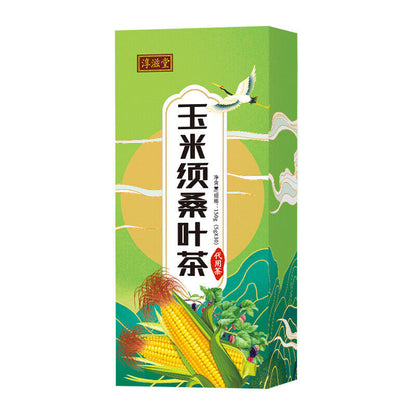 150g/30bags mulberry leaf tea corn husk lower blood pressure health care tea bag