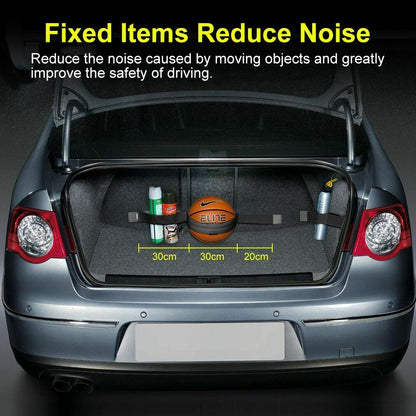 Car Trunk Organizer Elastic Belt 1pc Practical Fixed Storage Stowing Sticky Tape