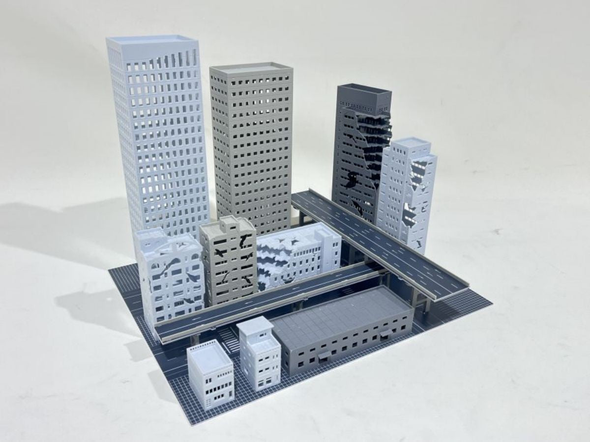 1/300 Building Model City Street House Scene Display Model