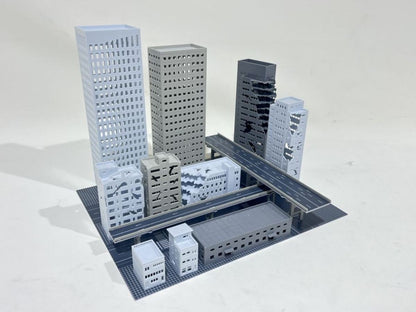 1/300 Building Model City Street House Scene Display Model