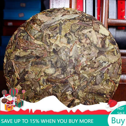 Yunnan Puerh Raw Tea 357g Lceland Golden Leaves Raw Pu'er Tea Cake Pu-erh Tea