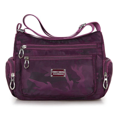 Women Shoulder Messenger Bag Nylon Oxford Crossbody Bag Handbags Travel Bags