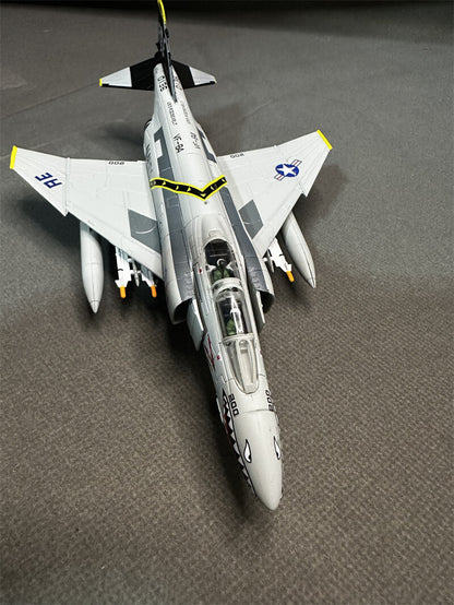 F-4 Phantom 1/100 diecast plane model aircraft WLTK