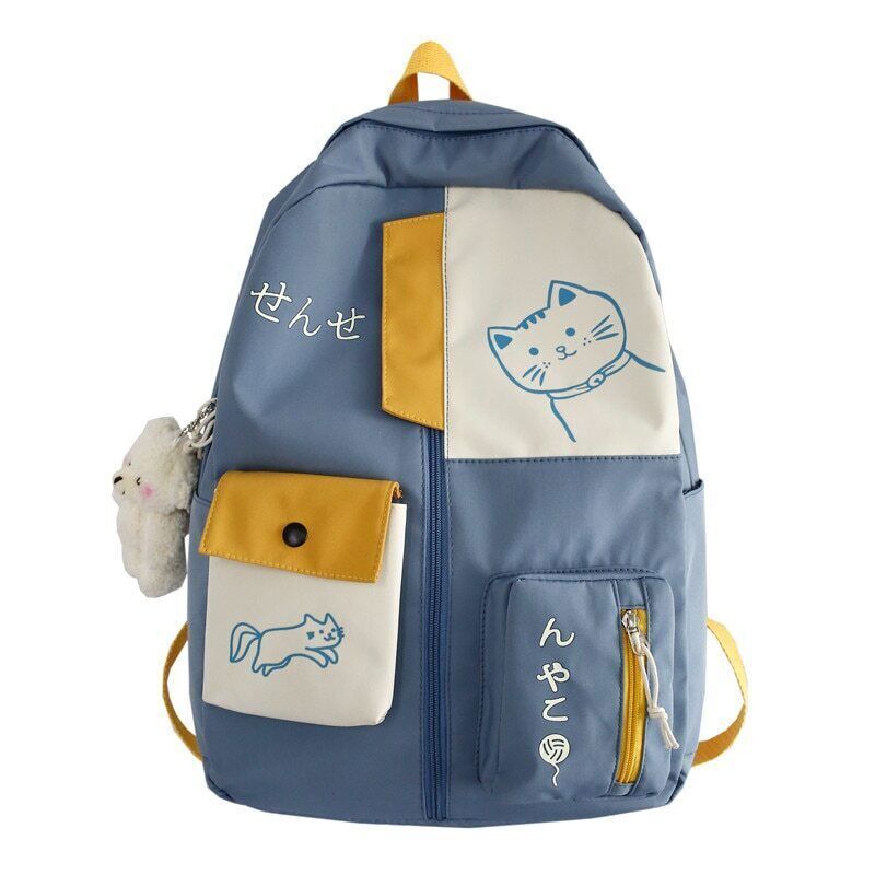 Women Backpack Female Nylon Shoulders School Bag