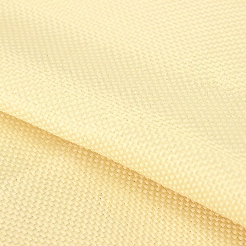 200gsm Fabric Woven Aramid Fiber Cloth Plain 100cm/39.4'' Width Yellow