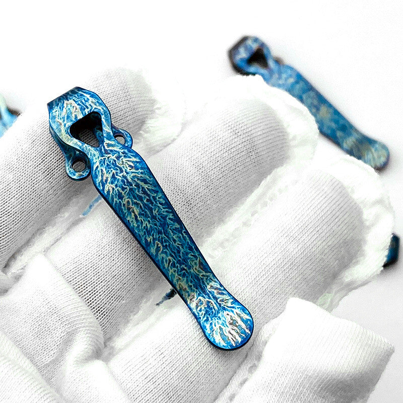 1PC. Titanium Pocket Clip for Bugout 940 551 535 710 730 Emerson CQC ProTech ZT