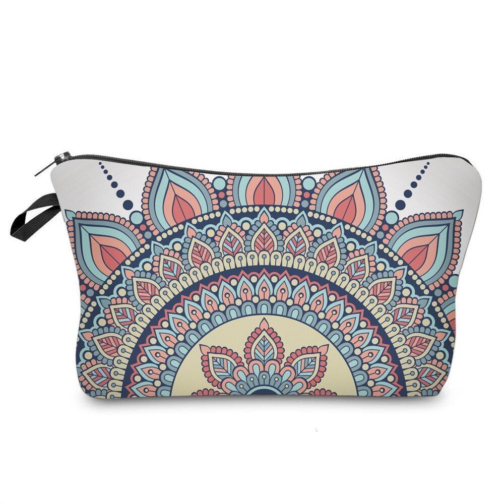 Cosmetic Bag Waterproof Printing Turtle Leaf Toilet Bag Custom Style Traveling