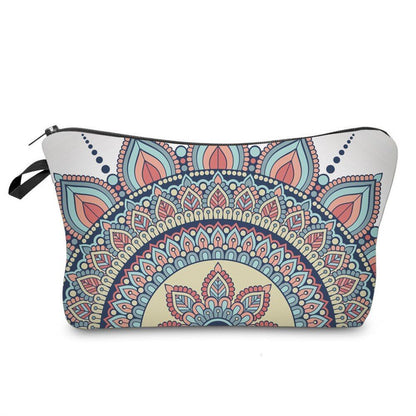 Cosmetic Bag Waterproof Printing Turtle Leaf Toilet Bag Custom Style Traveling
