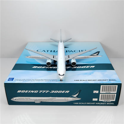 1:400 JC Wings CATHAY PACIFIC BOEING B777-300ER Airplane Diecast Aircraft Model