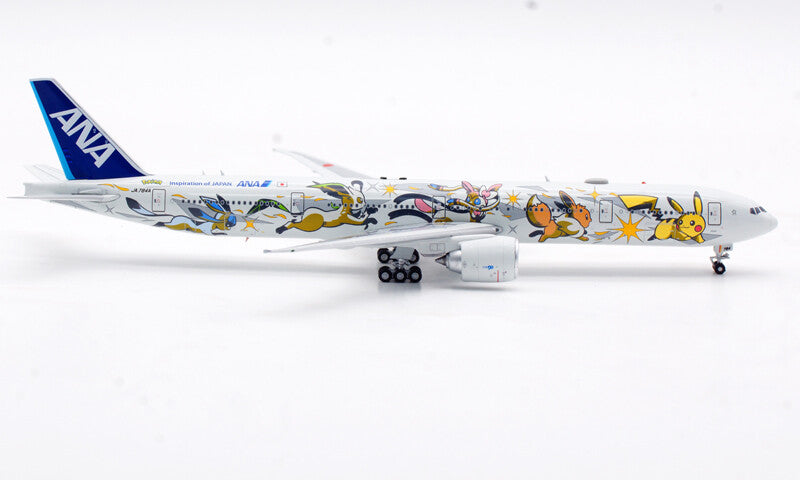 1:400 ANA All Nippon Airways B777-300ER Pokémon Livery Diecast Aircraft Model