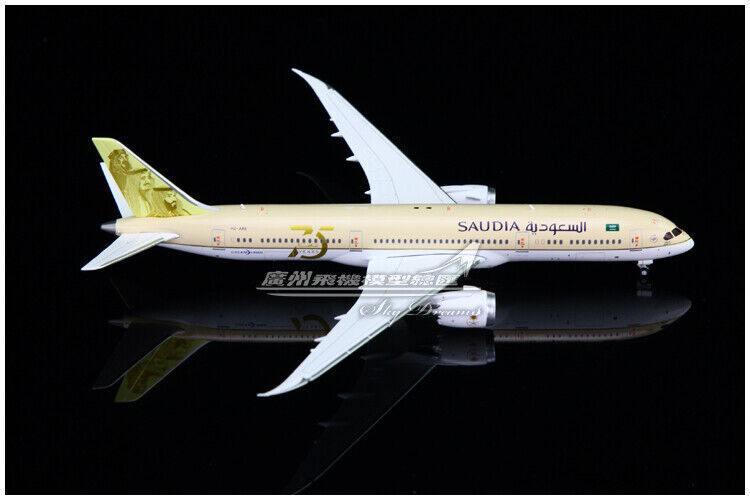 1:400 JC Wings Saudi BOEING 787-9 Passenger Airplane Diecast Aircraft Model