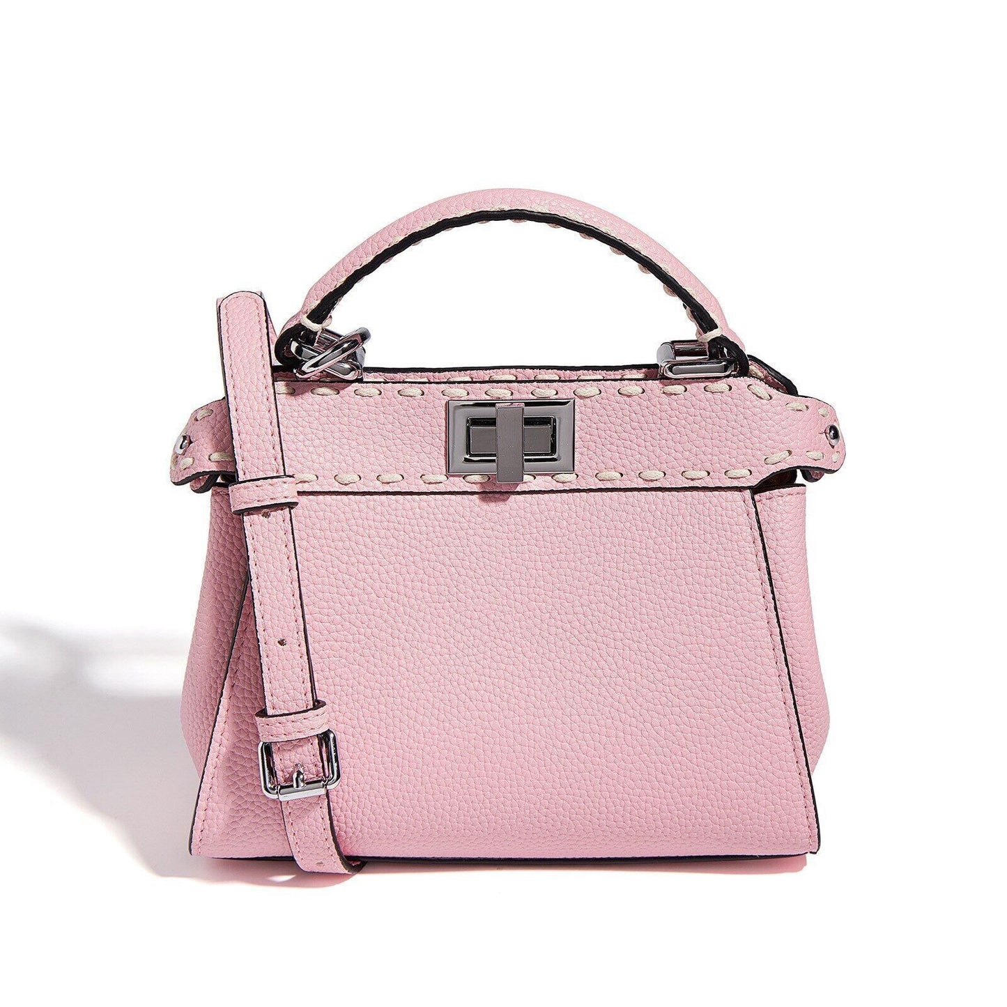 Cowhide Mini Tote Bags Women Handbags Hand Crossbody Shoulder Bag