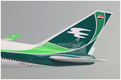 1:150 47CM Iraqi Airways BOEING 747-400 Passenger Plane Landing Gear Resin Model