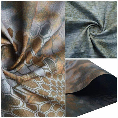 Neck Gaiter Bandana Buff Hiking Camping Hunting Tube Scarf Headwear Mask 50*25CM