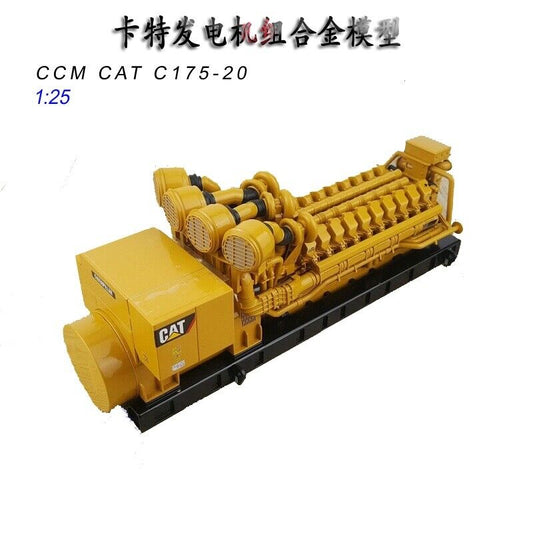 1:25 C175-20 Engine-generator Combination Construction Equipment Diecast Model